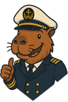 Captain Capy mascot